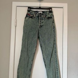 Women’s vintage acid washed jeans (25)